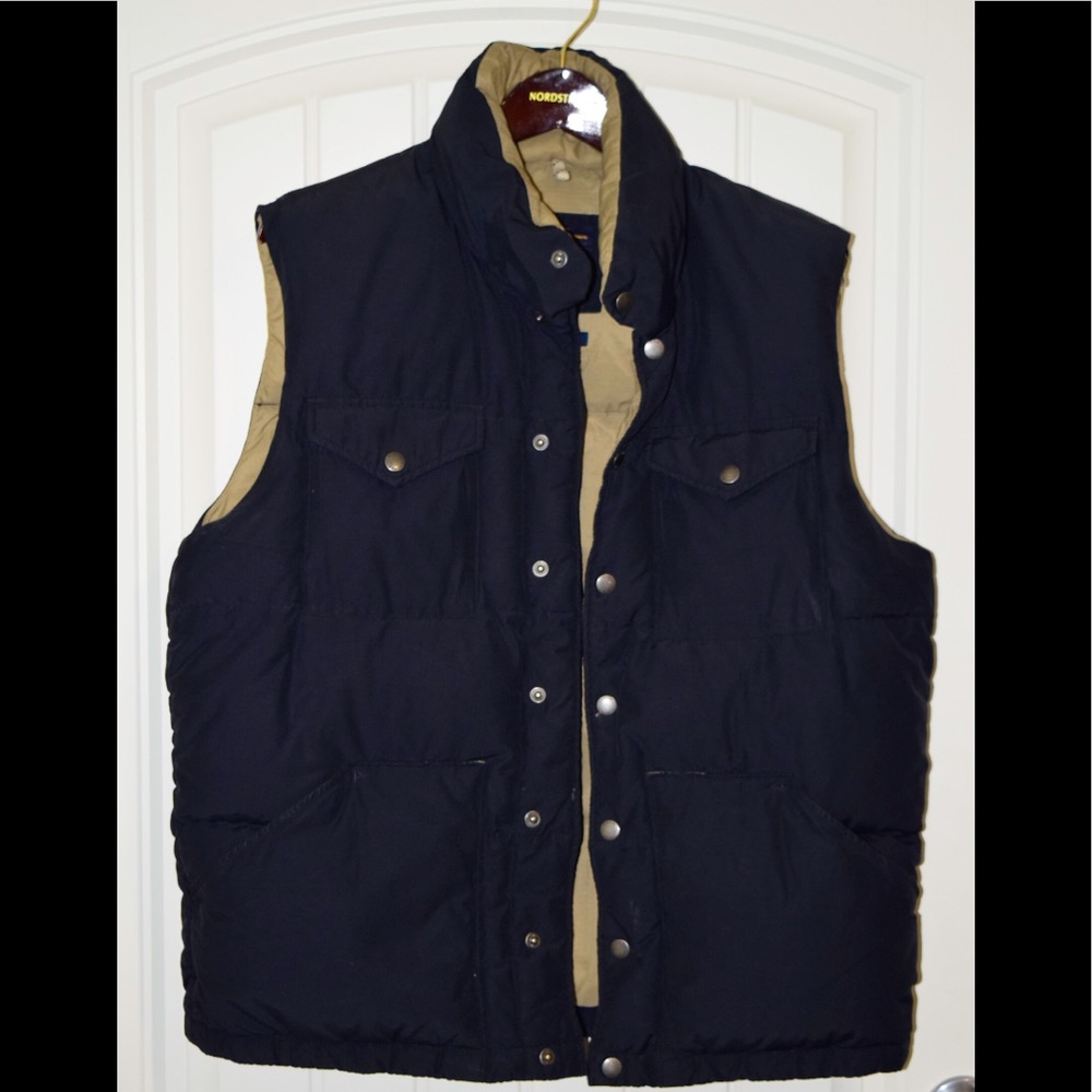 J crew bomber vest (puffy)